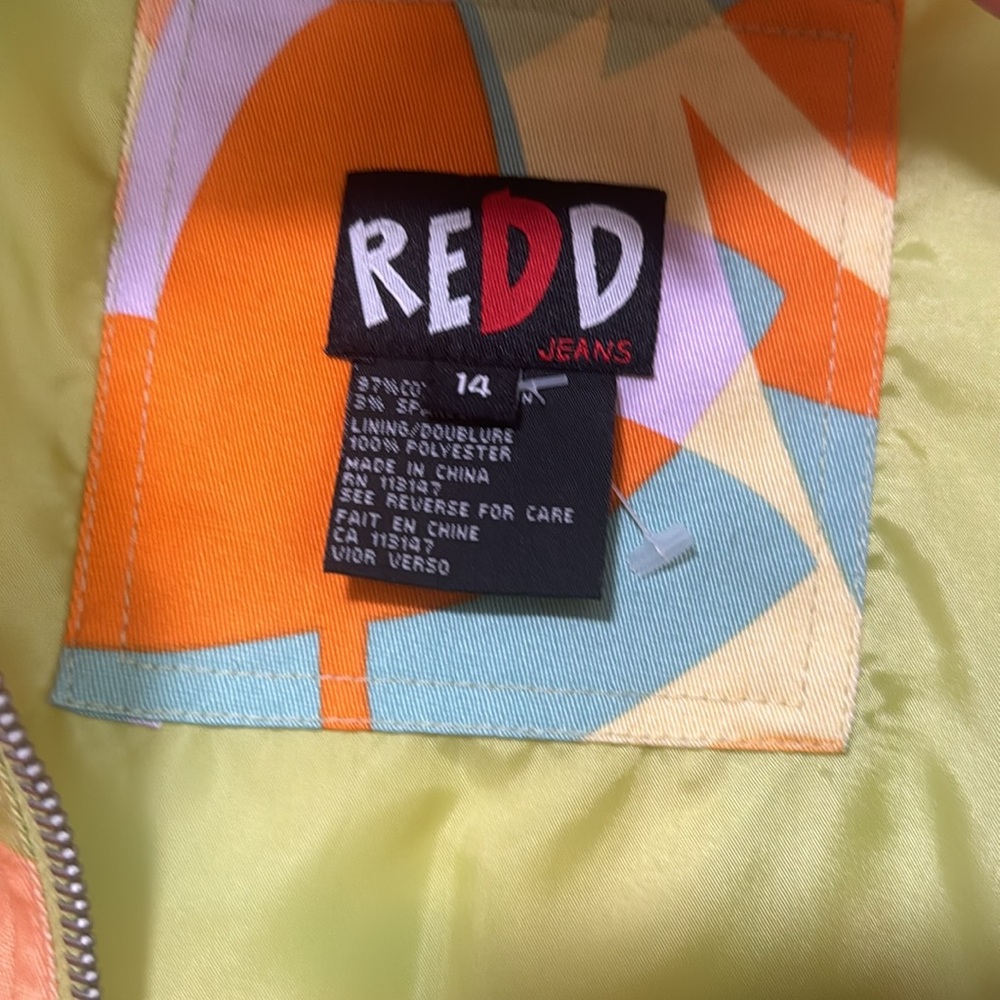 Redd Jeans Multi-color Jacket. - Picture 6 of 7